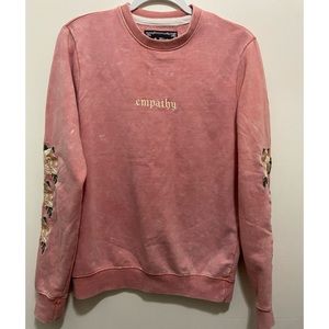 Blind Rooster “Empathy” Crew Neck Embroidered Sweatshirt size small